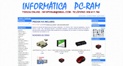 Desktop Screenshot of informaticapcram.com