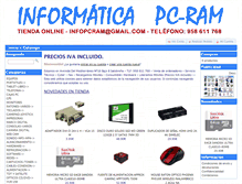 Tablet Screenshot of informaticapcram.com